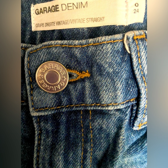 Garage Vintage Straight Ripped Jeans 0 - Picture 6 of 6